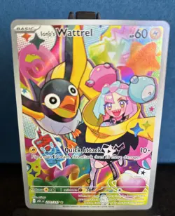 Pokemon ME: Ascended Heroes Iono's Wattrel 231/217 Illustration Rare - Image 1