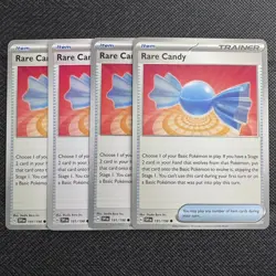 4x Rare Candy | 191/198 NM | Scarlet & Violet Base | Pokemon TCG Playset - Image 1