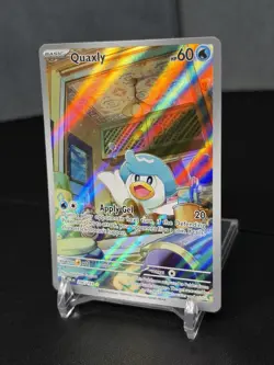 Quaxly 206/193 Illustration Rare - Pokemon TCG - SV Paldea Evolved - NM - Image 2