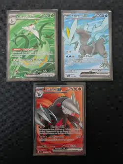 Pokemon TCG Black Bolt Bundle - 3 x Ultra Rare Full Art EX Cards - Image 1