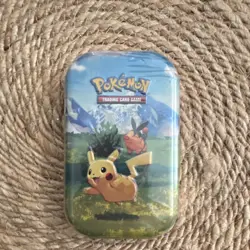 Pokemon TCG Mega Evolution—Ascended Heroes Tin Pikachu Tepig Collectible - Image 1