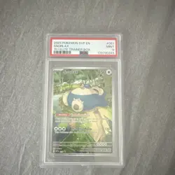 Pokemon Snorlax 051 Sv Scarlet & Violet Promo Holo PSA 9 Elite Trainer Box EN - Image 1