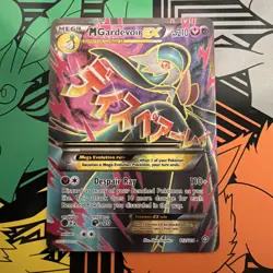 Pokemon TCG XY Steam Siege Full Art Holo Ultra Rare M Gardevoir EX 112/114 - Image 1