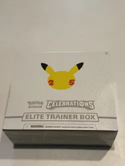 Pokemon TCG 25th Celebrations Elite Trainer Box ETB NEW Sealed - Image 1
