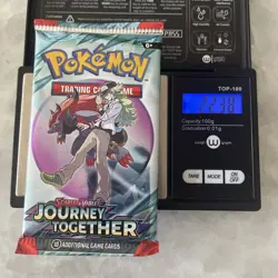 (HEAVY)🔥22.38g Pokemon TCG Journey Together Booster Pack Factory Sealed - Image 1