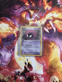 Pokemon TCG Gastly 63/112 Reverse Holo Fire Red & Leaf green 2004 - Image 1