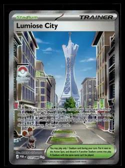 Pokemon TCG ME03: Perfect Order #111/088 Lumiose City Full Art - Image 1