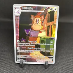 Pokemon TCG Perfect Order Raticate 099/088 Illustration Rare IR Full Art NM - Image 1