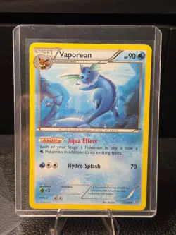 Vaporeon 22/98 Uncommon Ancient Origins Pokemon Near Mint - Image 1