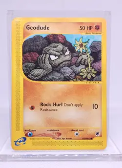 Pokemon Geodude 110/165 Expedition Base Set - Image 1