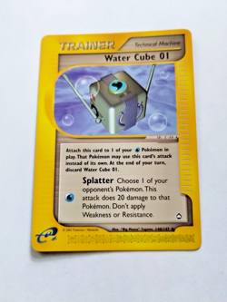 Pokemon TCG Water Cube 01 Aquapolis 140/147 Regular Uncommon - Uncirculated - Image 1