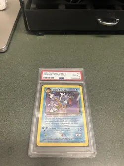 Wizards of the Coast 2000 Pokemon Team Rocket Dark Gyarados Holo 8/82 PSA 6 - Image 1