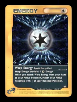 WARP ENERGY 147 UC AQUAPOLIS POKEMON MP - Image 1