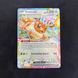 Pokemon Eevee ex 075/131 Sv: Prismatic Evolutions Full Art Holo EX Double Rare - Image 1
