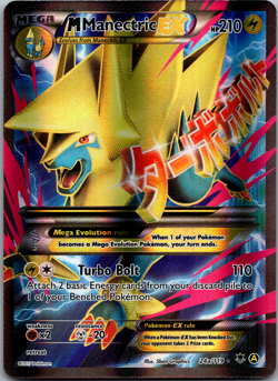 M Manectric EX 24a/119 XY Premium Trainer's Collection Pokemon [NM] - Image 1