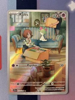 Ralts 211/198 Illustration Rare Holo Full Art SV01 Scarlet & Violet 2023 EN - Image 1