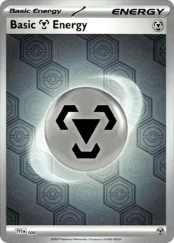 Basic Metal Energy (Reverse Holofoil) - 008 - Pokemon TCG Shrouded Fable - Image 1