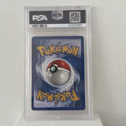 POKEMON 1999 Fossil GENGAR Holo #5 PSA 7 Near Mint RARE - Image 2
