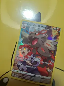 Pokemon TCG Hisuian Arcanine Trainer Gallery TG08/TG30 SWSH Lost Origin - Image 1