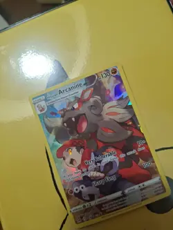Pokemon TCG Hisuian Arcanine Trainer Gallery TG08/TG30 SWSH Lost Origin - Image 2