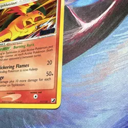 Typhlosion EX 17/115 Unseen Forces Holo Rare Reverse (PokeBall) Holo Pokemon TCG - Image 3