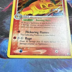 Typhlosion EX 17/115 Unseen Forces Holo Rare Reverse (PokeBall) Holo Pokemon TCG - Image 4