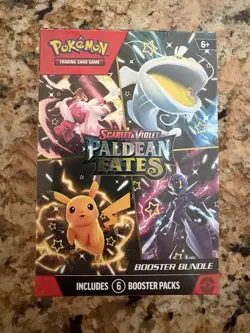 Pokemon TCG Paldean Fates Booster Bundle Box Sealed, 6 Booster Packs - Image 1