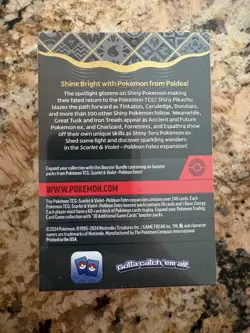 Pokemon TCG Paldean Fates Booster Bundle Box Sealed, 6 Booster Packs - Image 3