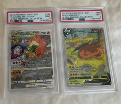 Pokemon Charizard SWSH262 PSA9 Charizard SWSH260 PSA 9 Ultra Premium Collection - Image 2