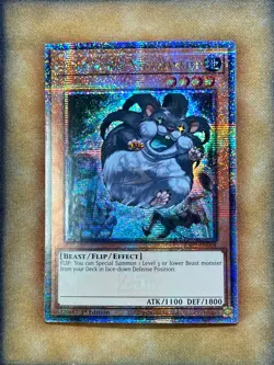 Yugioh Super-Nimble Mega Hamster RA02-EN004 Quarter Century Rare 1st Ed NM - Image 1