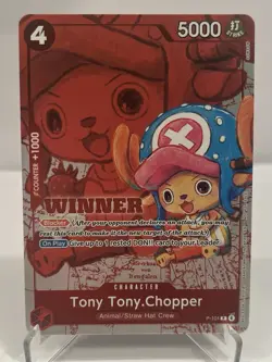 Tony Tony Chopper P-101 Winner Pack Vol.2 Promo One Piece Card - Image 1