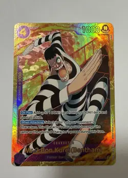 Mr.2.Bon.Kurei (Bentham) (Reprint) EB01-061 Foil Premium Booster -The Best- Vol. - Image 1