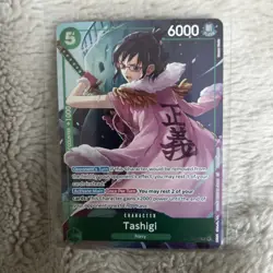 One Piece CCG Tashigi OP14-029 Dash Pack CHASE CARD - FULL ART - English - MINT - Image 1