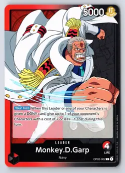 Monkey.D.Garp (002) #OP02-002 Paramount War One Piece - Image 1