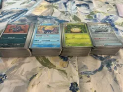 Perfect Order Bulk Lot of Over 350 Holos/Reverse/Uncommons/Commons Pokemon Cards - Image 1