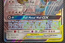 2019 Lucario & Melmetal GX 120/214 Tag Team Unbroken Bonds Pokemon TCG Card - Image 4