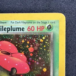Dark Vileplume Team Rocket HOLO Rare Pokemon Vintage Card WOTC TCG 13/82 - Image 3
