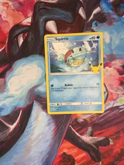 Pokemon - Squirtle 17/25 - McDonald's 25th Anniversary NON HOLO Card - Image 1