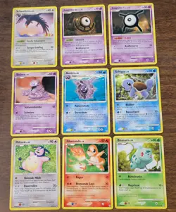 GERMAN POKEMON CARDS - 9 CARD NRMT LOT HTF - Image 1
