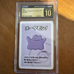 ✨✨ CGC 10 Pristine Ditto Old Maid 2019 Japanese Card - Image 2