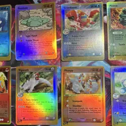 Pokemon TCG EX Dragon Reverse Holo e-reader Lot 10 Cards - Image 3