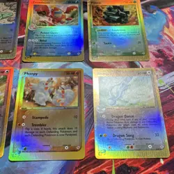 Pokemon TCG EX Dragon Reverse Holo e-reader Lot 10 Cards - Image 5