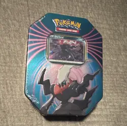 Pokemon Darkrai Tin Multicolor Trading Card Game Pokemon TCG Collectible - Image 1