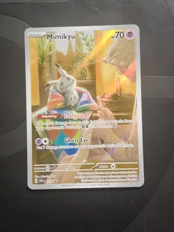 2024 Pokemon TCG Paldean Fates ETB Mimikyu Promo #075 - Image 1