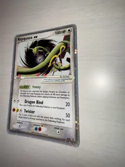 Rayquaza Ex 039 Ultra Rare Pokemon Card Swirl Holo 2006 - Image 4