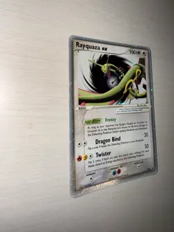 Rayquaza Ex 039 Ultra Rare Pokemon Card Swirl Holo 2006 - Image 5