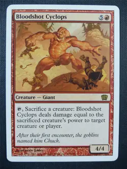 Bloodshot Cyclops - Mtg Card #764 - Image 1