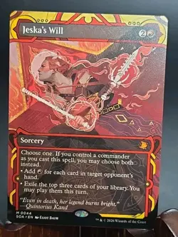 Jeska's Will Secrets of Strixhaven: Mystical Archive MTG Regular Near Mint - Image 1