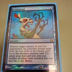 Polymorph 9th Edition Foil MTG Ninth Core Set Magic Card - Image 1