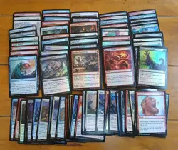 Magic the Gathering Lorwyn Eclipsed All Foil Card Lot Of 100+ Cards MTG ELC - Image 1